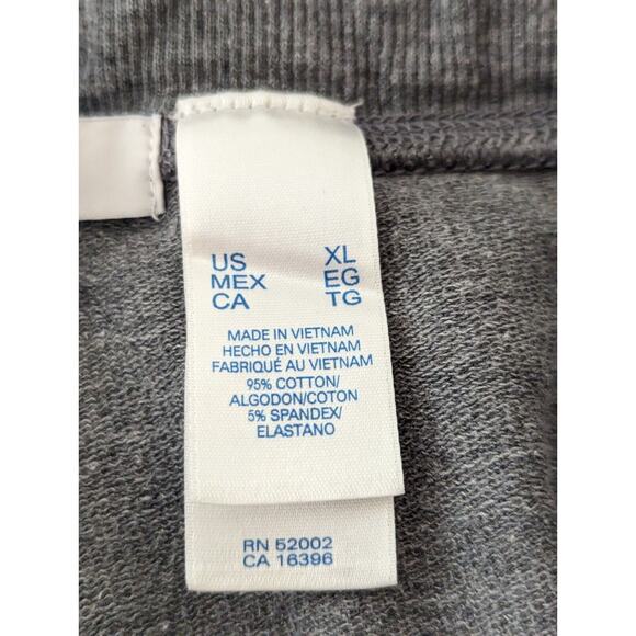 Lizwear by Liz Claiborne Gray Sweatpants Womens XL w/Drawstring - Picture 8 of 12